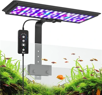 Klip-Pada Lampu Akuarium untuk Tangki Tanam